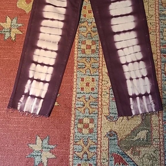NWT PACSUN HIGH RISE STRAIGHT TIE DYE JEANS - Picture 5 of 10
